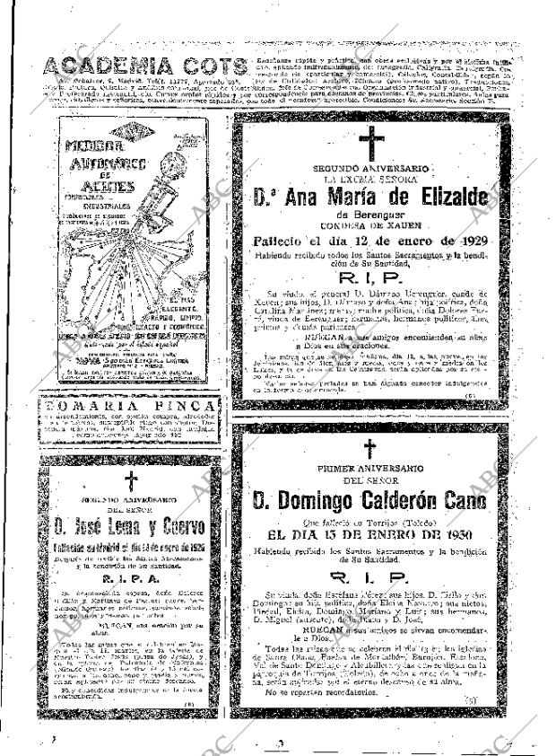 ABC MADRID 11-01-1931 página 67