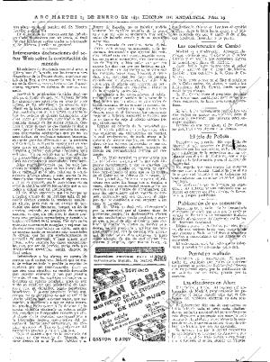 ABC SEVILLA 13-01-1931 página 19