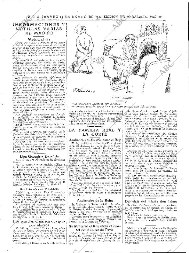 ABC SEVILLA 15-01-1931 página 21