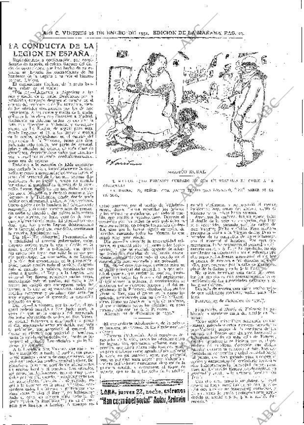 ABC MADRID 16-01-1931 página 23