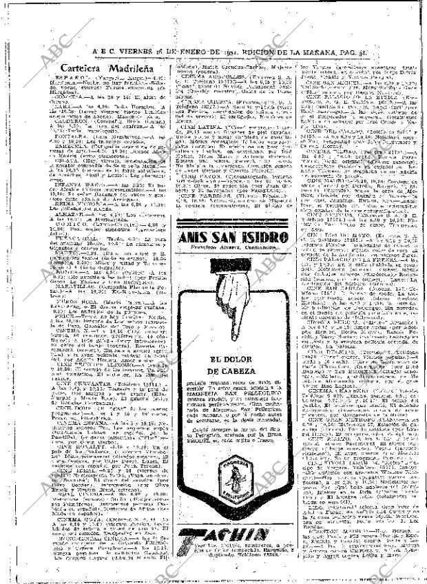 ABC MADRID 16-01-1931 página 38