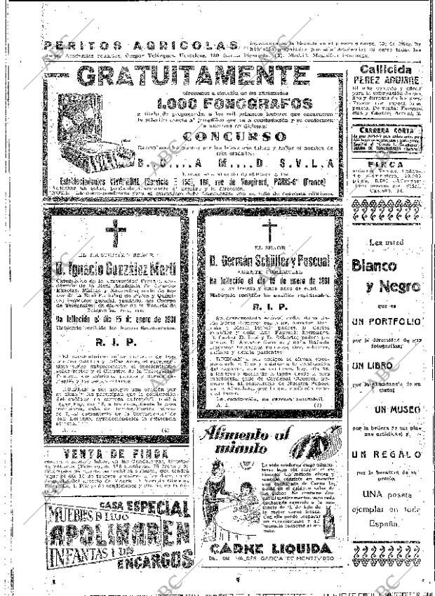 ABC MADRID 16-01-1931 página 46