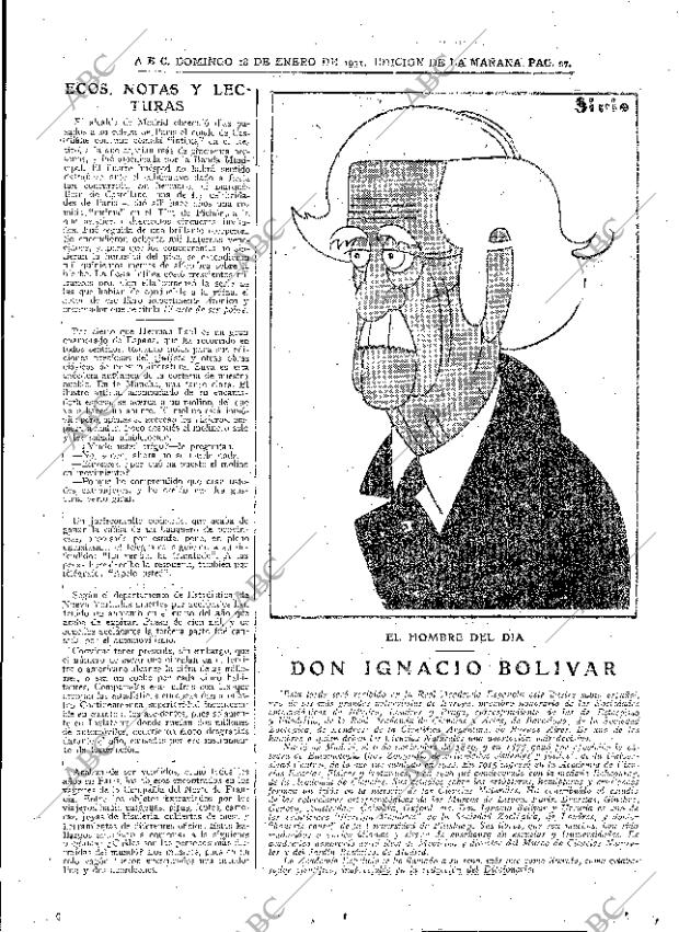 ABC MADRID 18-01-1931 página 27
