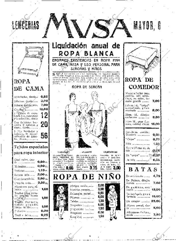 ABC MADRID 18-01-1931 página 28