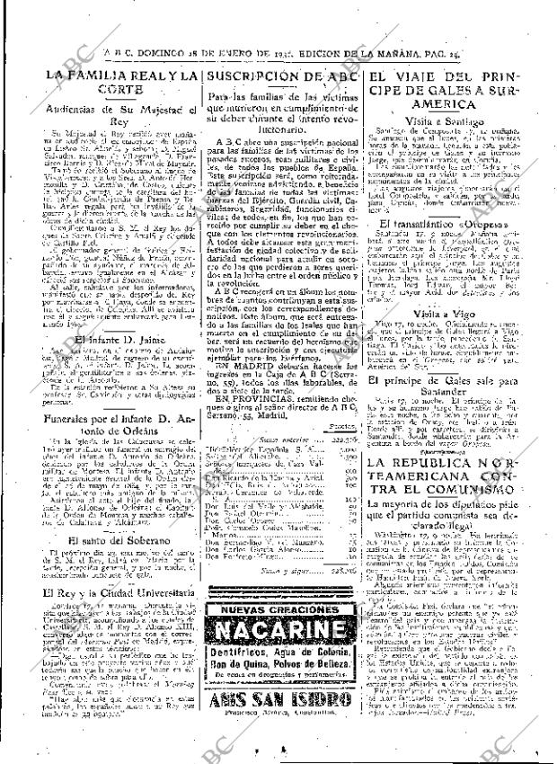 ABC MADRID 18-01-1931 página 29