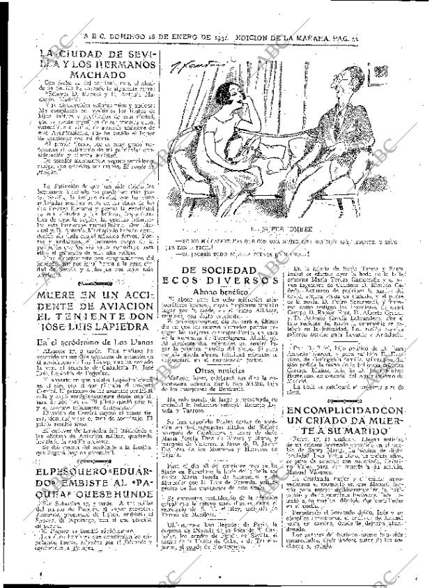 ABC MADRID 18-01-1931 página 31