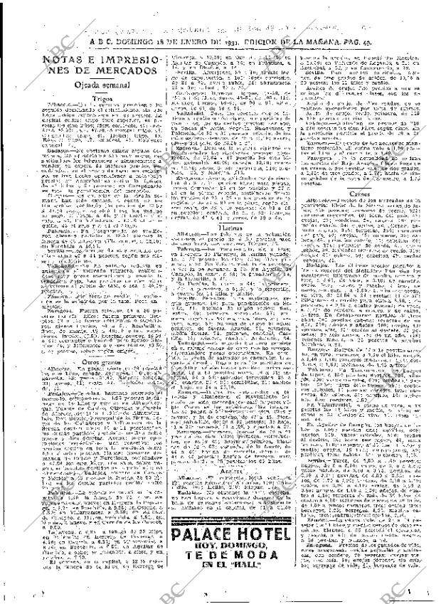 ABC MADRID 18-01-1931 página 49