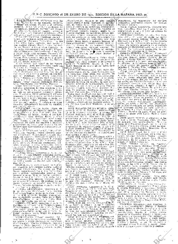 ABC MADRID 18-01-1931 página 55