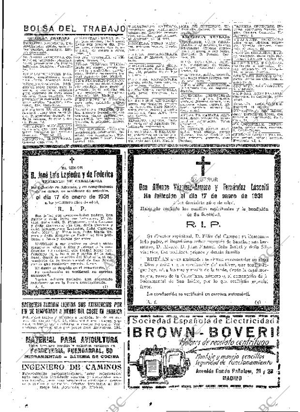 ABC MADRID 18-01-1931 página 63