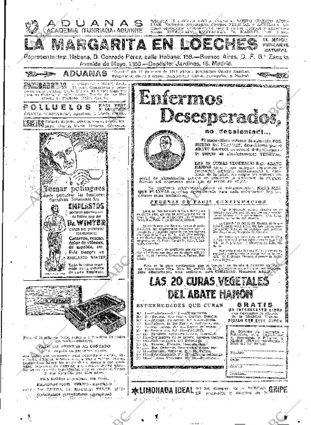 ABC MADRID 18-01-1931 página 69