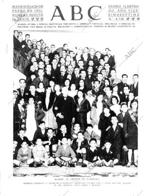 ABC MADRID 20-01-1931 página 1