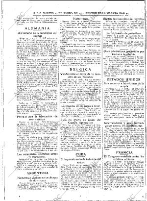 ABC MADRID 20-01-1931 página 40