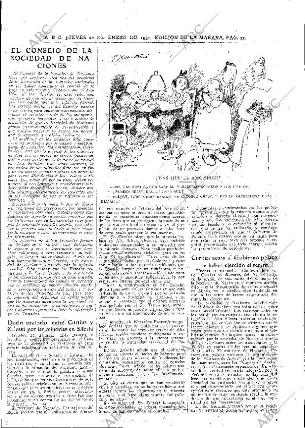ABC MADRID 22-01-1931 página 33