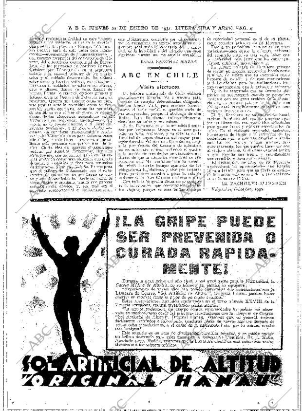 ABC MADRID 22-01-1931 página 4