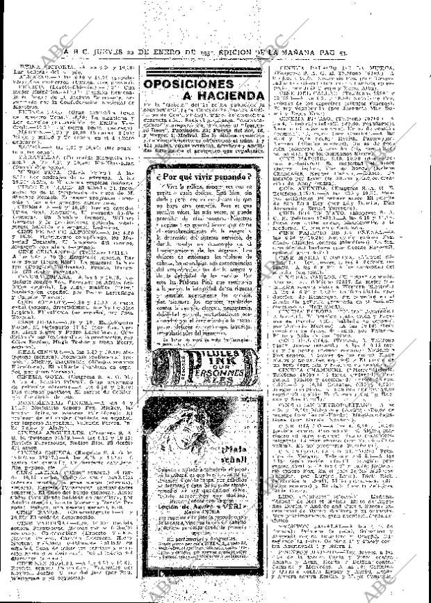 ABC MADRID 22-01-1931 página 53