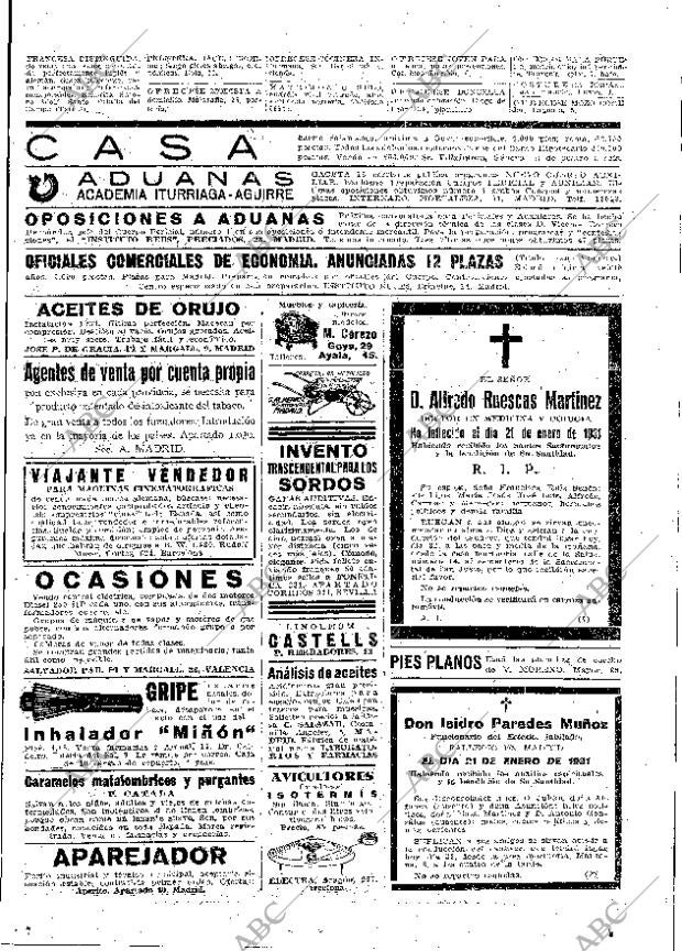 ABC MADRID 22-01-1931 página 61