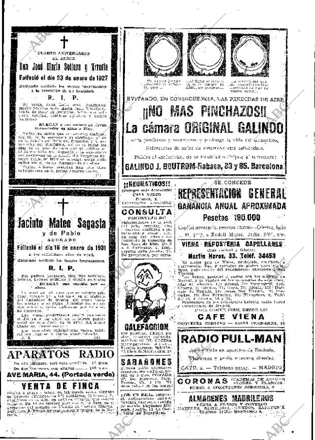 ABC MADRID 22-01-1931 página 63