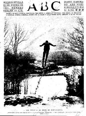 ABC SEVILLA 23-01-1931 página 1