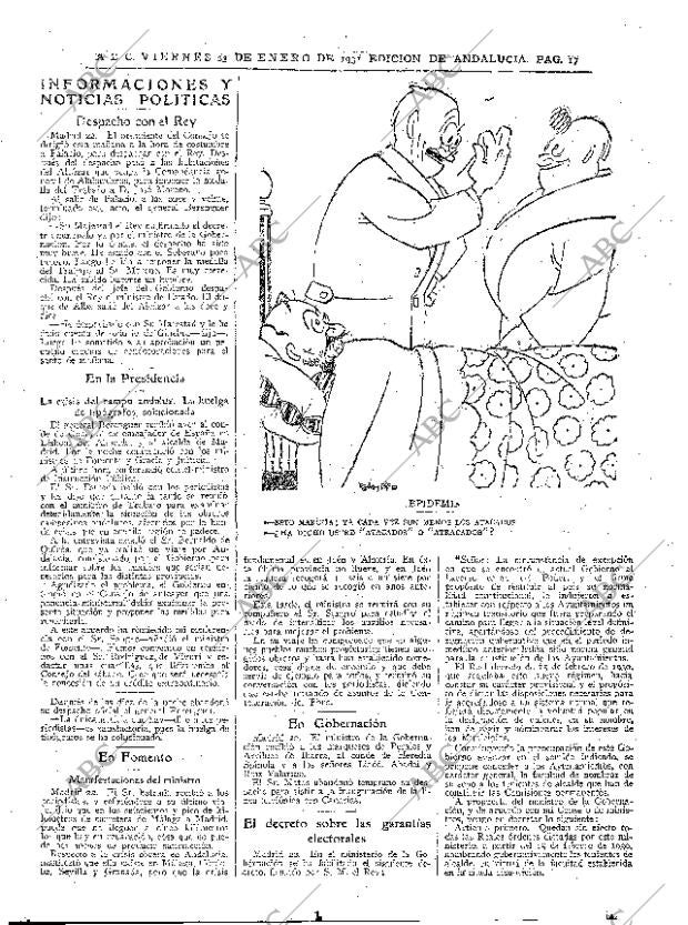 ABC SEVILLA 23-01-1931 página 13