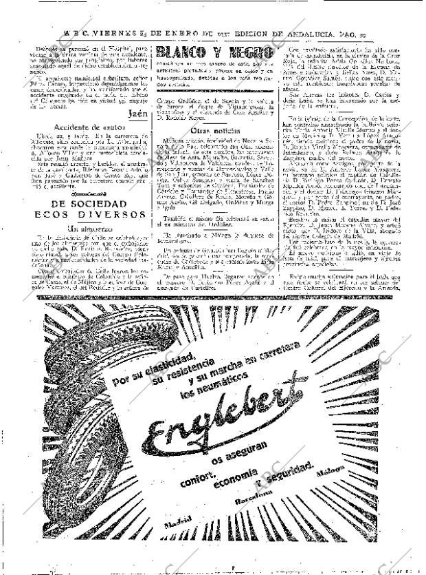ABC SEVILLA 23-01-1931 página 18