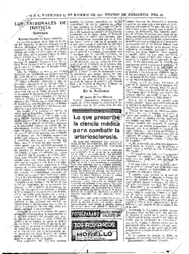 ABC SEVILLA 23-01-1931 página 19