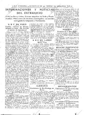 ABC SEVILLA 23-01-1931 página 23