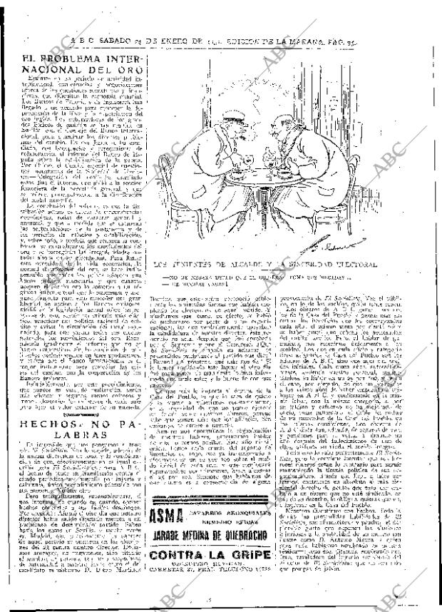 ABC MADRID 24-01-1931 página 33