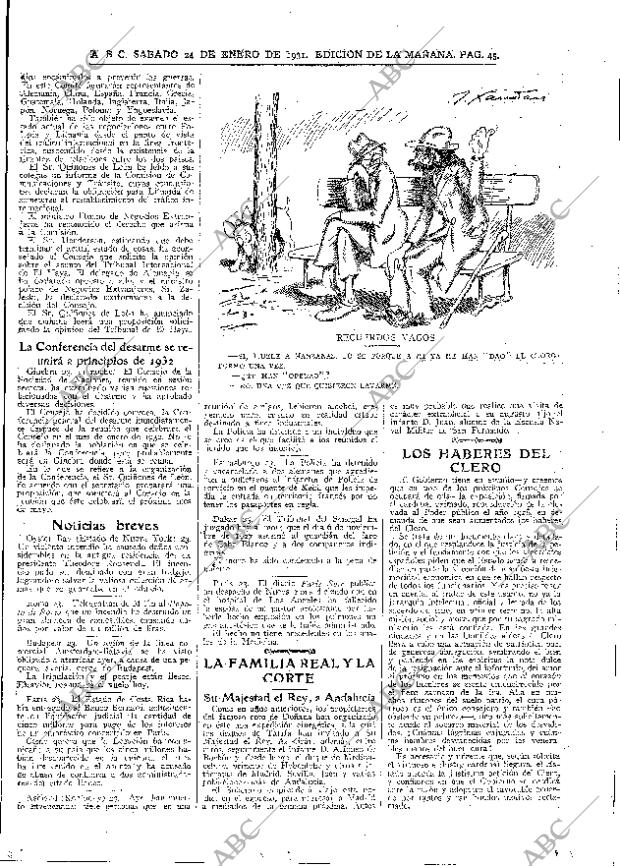 ABC MADRID 24-01-1931 página 43