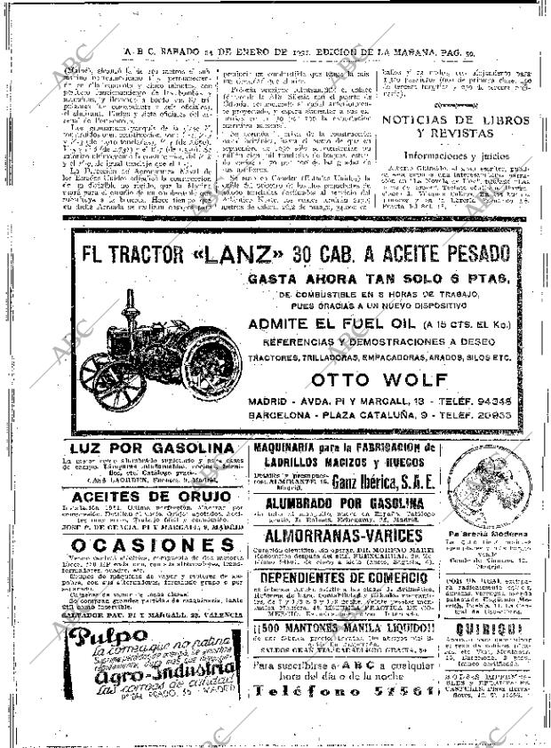 ABC MADRID 24-01-1931 página 48