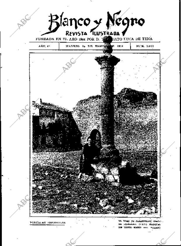 BLANCO Y NEGRO MADRID 25-01-1931 página 11