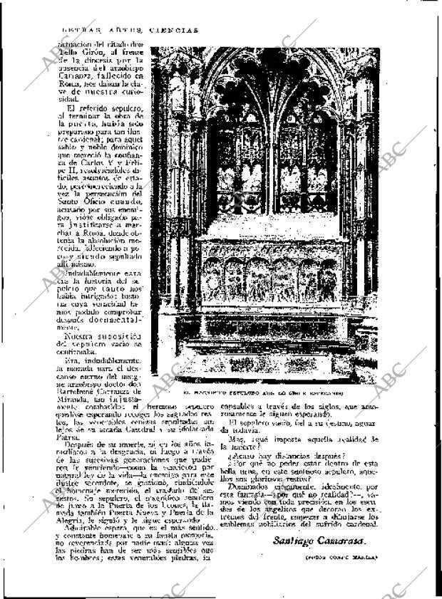 BLANCO Y NEGRO MADRID 25-01-1931 página 22