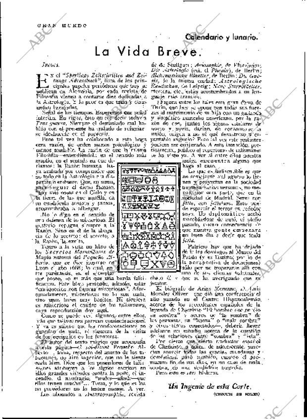 BLANCO Y NEGRO MADRID 25-01-1931 página 66