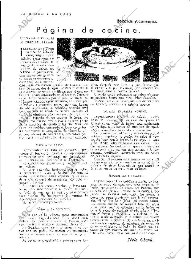 BLANCO Y NEGRO MADRID 25-01-1931 página 94