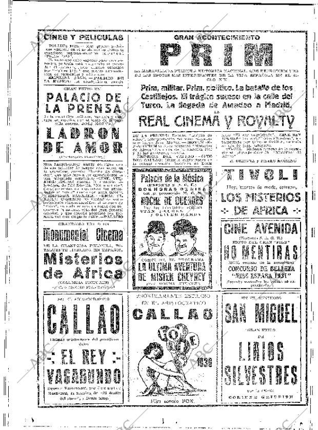 ABC MADRID 27-01-1931 página 26