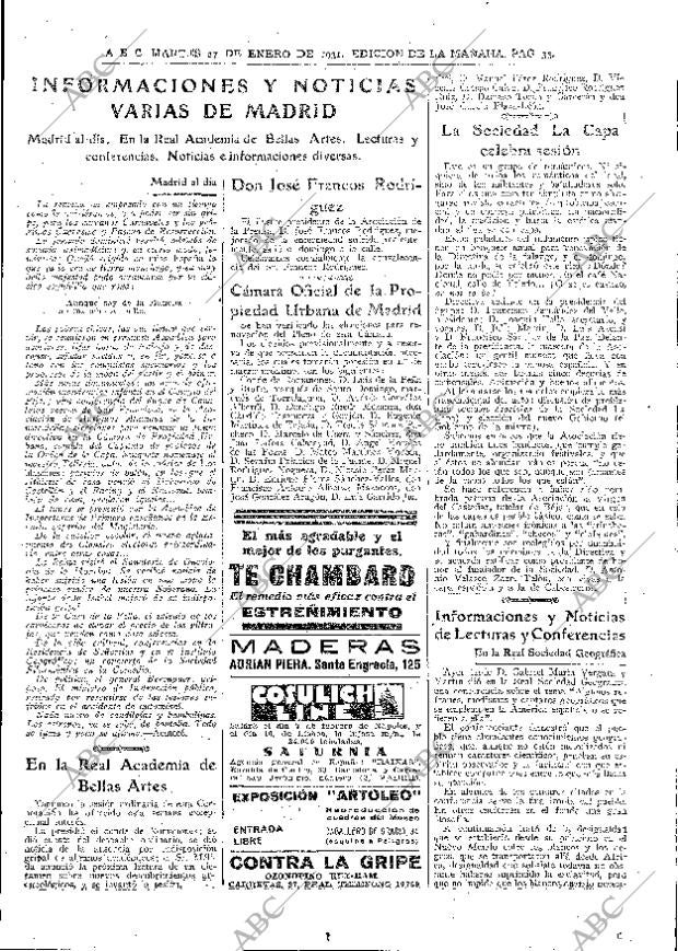 ABC MADRID 27-01-1931 página 35