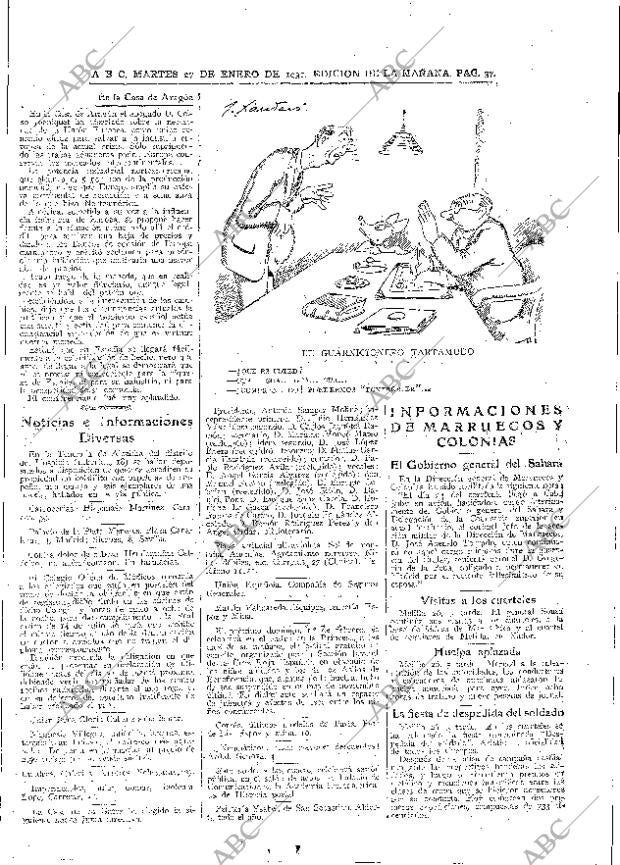ABC MADRID 27-01-1931 página 37