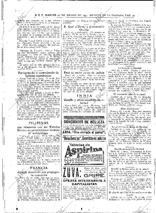 ABC MADRID 27-01-1931 página 42