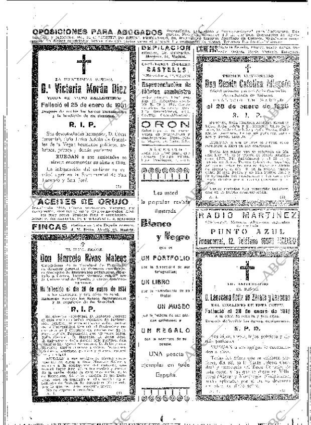 ABC MADRID 27-01-1931 página 68