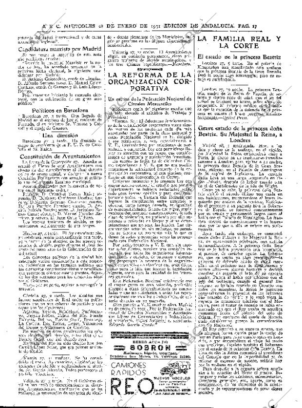 ABC SEVILLA 28-01-1931 página 17