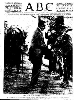 ABC SEVILLA 29-01-1931 página 1