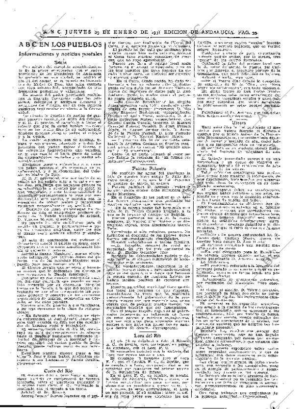 ABC SEVILLA 29-01-1931 página 39