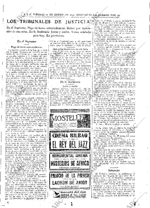 ABC MADRID 30-01-1931 página 33