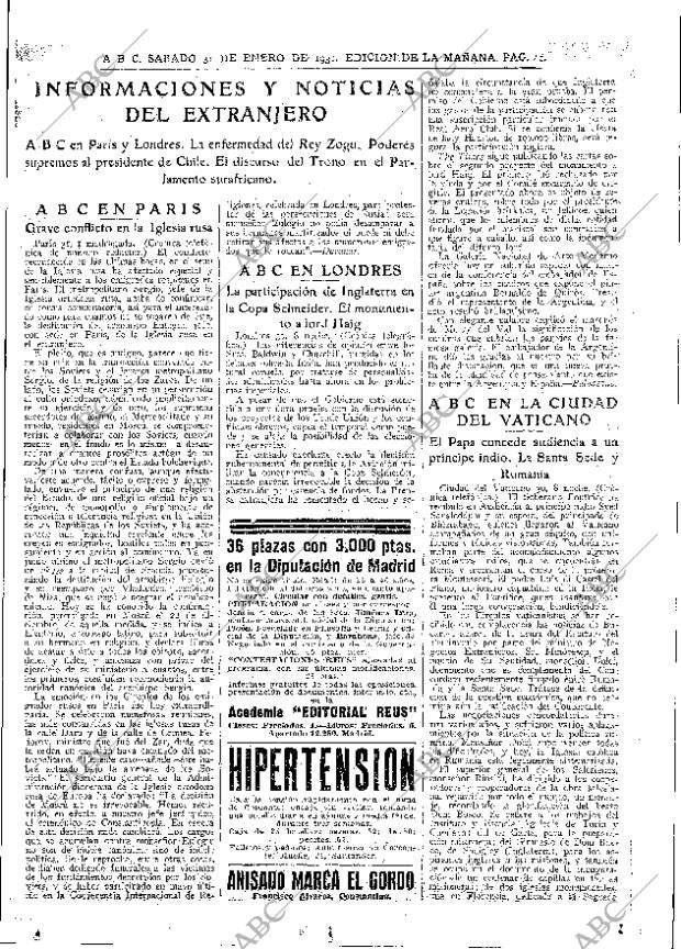 ABC MADRID 31-01-1931 página 41