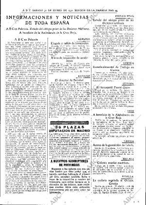 ABC MADRID 31-01-1931 página 45