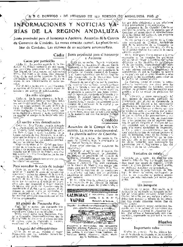 ABC SEVILLA 01-02-1931 página 31