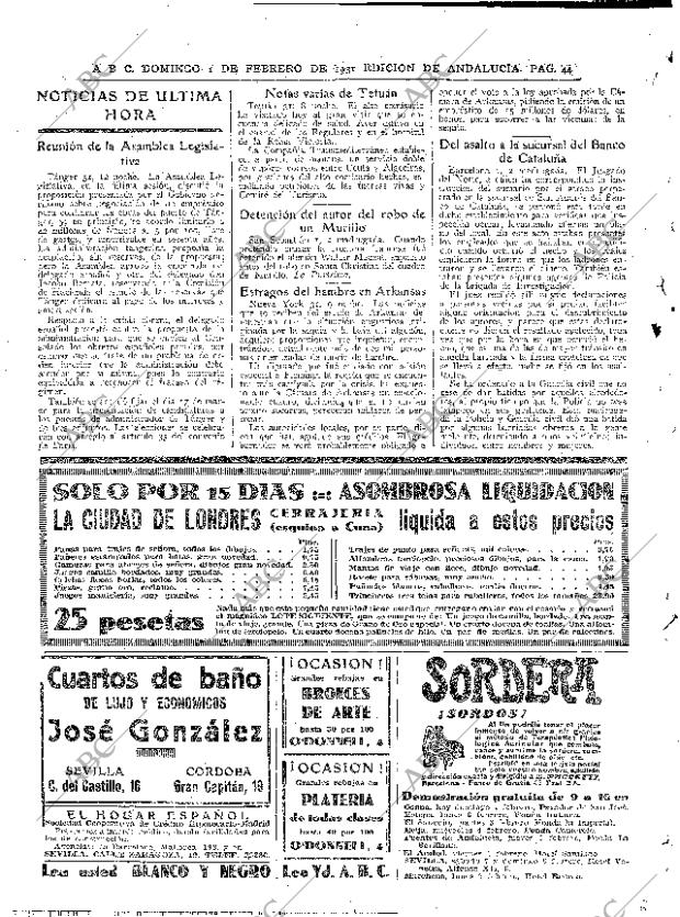 ABC SEVILLA 01-02-1931 página 38