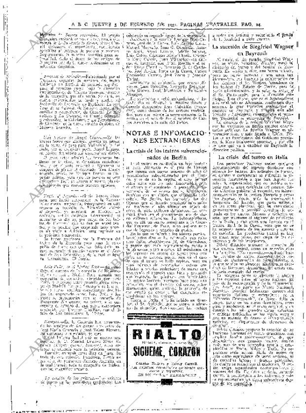 ABC MADRID 05-02-1931 página 24