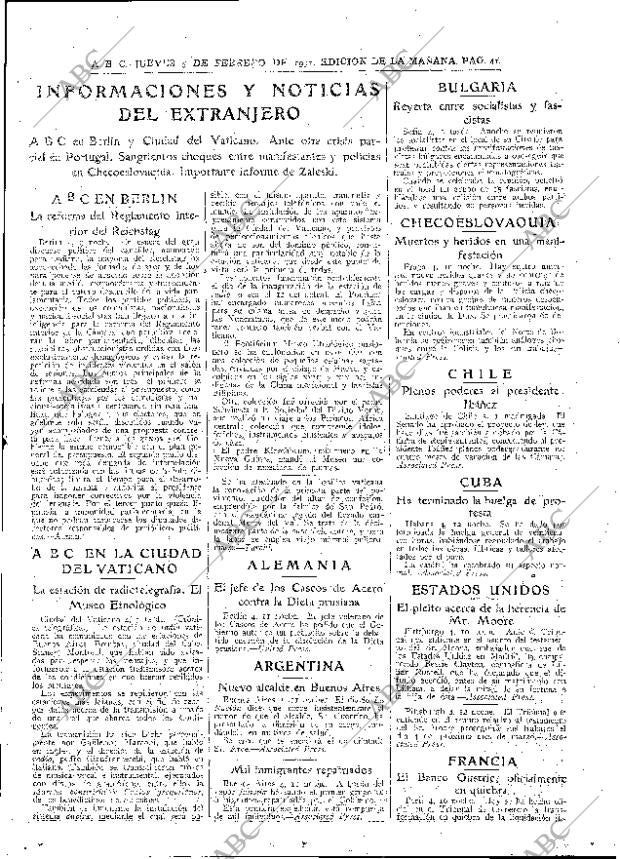 ABC MADRID 05-02-1931 página 41