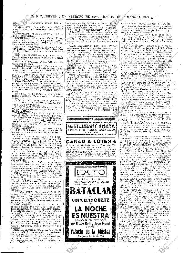 ABC MADRID 05-02-1931 página 53