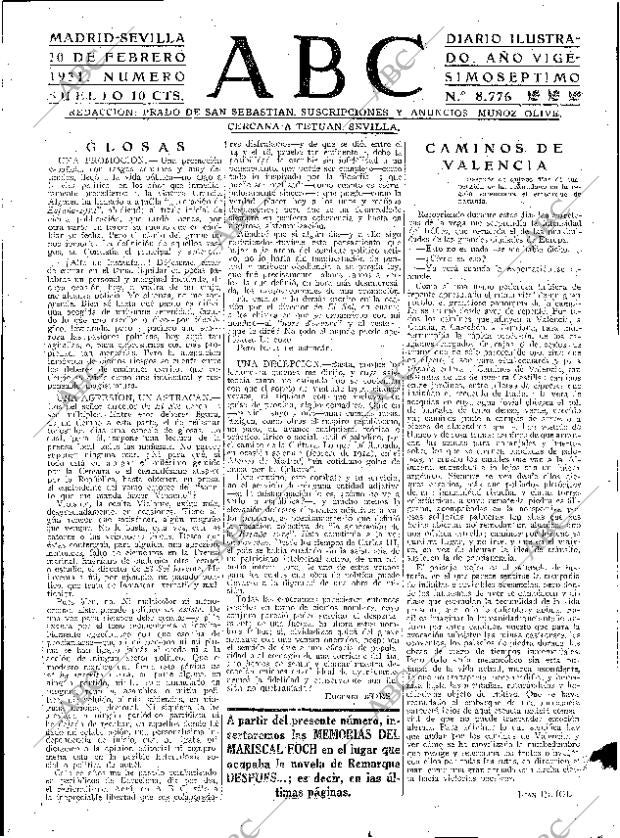 ABC SEVILLA 10-02-1931 página 3